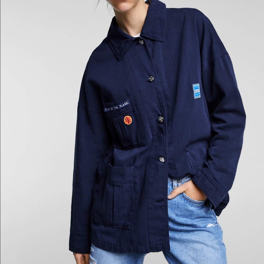 Zara Patch Jacket - image 4